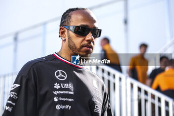 2024-10-19 - HAMILTON Lewis (gbr), Mercedes AMG F1 Team W15, portrait during the Formula 1 Pirelli United States Grand Prix 2024, 19th round of the 2024 Formula One World Championship from October 18 to 20, 2024 on the Circuit of the Americas, in Austin, United States of America - F1 - US GRAND PRIX 2024 - FORMULA 1 - MOTORS