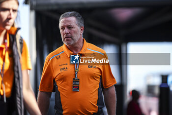 2024-10-19 - BROWN Zak (usa), CEO of of McLaren Racing, portrait during the Formula 1 Pirelli United States Grand Prix 2024, 19th round of the 2024 Formula One World Championship from October 18 to 20, 2024 on the Circuit of the Americas, in Austin, United States of America - F1 - US GRAND PRIX 2024 - FORMULA 1 - MOTORS