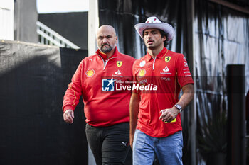 2024-10-19 - LECLERC Charles (mco), Scuderia Ferrari SF-24, portrait during the Formula 1 Pirelli United States Grand Prix 2024, 19th round of the 2024 Formula One World Championship from October 18 to 20, 2024 on the Circuit of the Americas, in Austin, United States of America - F1 - US GRAND PRIX 2024 - FORMULA 1 - MOTORS