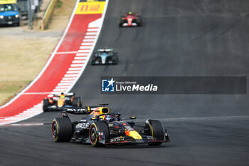 2024-10-19 - 01 VERSTAPPEN Max (nld), Red Bull Racing RB20, action during the Formula 1 Pirelli United States Grand Prix 2024, 19th round of the 2024 Formula One World Championship from October 18 to 20, 2024 on the Circuit of the Americas, in Austin, United States of America - F1 - US GRAND PRIX 2024 - FORMULA 1 - MOTORS