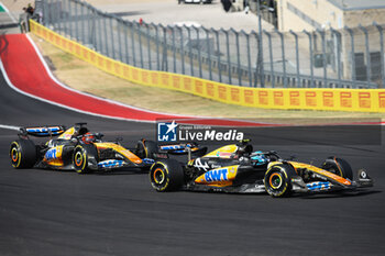 2024-10-19 - 10 GASLY Pierre (fra), Alpine F1 Team A524, action 31 OCON Esteban (fra), Alpine F1 Team A524, action during the Formula 1 Pirelli United States Grand Prix 2024, 19th round of the 2024 Formula One World Championship from October 18 to 20, 2024 on the Circuit of the Americas, in Austin, United States of America - F1 - US GRAND PRIX 2024 - FORMULA 1 - MOTORS