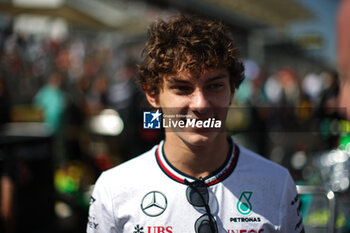 2024-10-19 - KIMI ANTONELLI Andrea (ita), Junior Driver of Mercedes AMG F1 Team, portrait during the Formula 1 Pirelli United States Grand Prix 2024, 19th round of the 2024 Formula One World Championship from October 18 to 20, 2024 on the Circuit of the Americas, in Austin, United States of America - F1 - US GRAND PRIX 2024 - FORMULA 1 - MOTORS