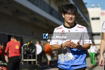 2024-10-19 - TSUNODA Yuki (jap), Visa Cash App RB F1 Team VCARB 01, portrait during the Formula 1 Pirelli United States Grand Prix 2024, 19th round of the 2024 Formula One World Championship from October 18 to 20, 2024 on the Circuit of the Americas, in Austin, United States of America - F1 - US GRAND PRIX 2024 - FORMULA 1 - MOTORS