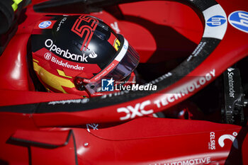 2024-10-19 - SAINZ Carlos (spa), Scuderia Ferrari SF-24, portrait during the Formula 1 Pirelli United States Grand Prix 2024, 19th round of the 2024 Formula One World Championship from October 18 to 20, 2024 on the Circuit of the Americas, in Austin, United States of America - F1 - US GRAND PRIX 2024 - FORMULA 1 - MOTORS