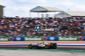 2024-10-19 - 04 NORRIS Lando (gbr), McLaren F1 Team MCL38, action during the Formula 1 Pirelli United States Grand Prix 2024, 19th round of the 2024 Formula One World Championship from October 18 to 20, 2024 on the Circuit of the Americas, in Austin, United States of America - F1 - US GRAND PRIX 2024 - FORMULA 1 - MOTORS