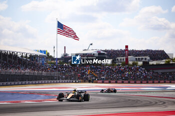 2024-10-19 - 04 NORRIS Lando (gbr), McLaren F1 Team MCL38, action during the Formula 1 Pirelli United States Grand Prix 2024, 19th round of the 2024 Formula One World Championship from October 18 to 20, 2024 on the Circuit of the Americas, in Austin, United States of America - F1 - US GRAND PRIX 2024 - FORMULA 1 - MOTORS