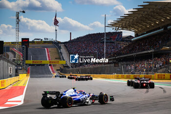 2024-10-19 - 22 TSUNODA Yuki (jap), Visa Cash App RB F1 Team VCARB 01, action during the Formula 1 Pirelli United States Grand Prix 2024, 19th round of the 2024 Formula One World Championship from October 18 to 20, 2024 on the Circuit of the Americas, in Austin, United States of America - F1 - US GRAND PRIX 2024 - FORMULA 1 - MOTORS