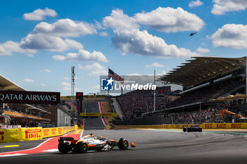 2024-10-19 - 04 NORRIS Lando (gbr), McLaren F1 Team MCL38, action during the Formula 1 Pirelli United States Grand Prix 2024, 19th round of the 2024 Formula One World Championship from October 18 to 20, 2024 on the Circuit of the Americas, in Austin, United States of America - F1 - US GRAND PRIX 2024 - FORMULA 1 - MOTORS