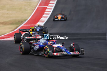 2024-10-19 - 22 TSUNODA Yuki (jap), Visa Cash App RB F1 Team VCARB 01, action during the Formula 1 Pirelli United States Grand Prix 2024, 19th round of the 2024 Formula One World Championship from October 18 to 20, 2024 on the Circuit of the Americas, in Austin, United States of America - F1 - US GRAND PRIX 2024 - FORMULA 1 - MOTORS