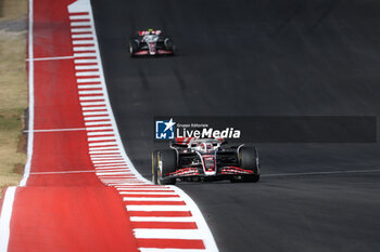 2024-10-19 - 20 MAGNUSSEN Kevin (den), Haas F1 Team VF-24 Ferrari, action during the Formula 1 Pirelli United States Grand Prix 2024, 19th round of the 2024 Formula One World Championship from October 18 to 20, 2024 on the Circuit of the Americas, in Austin, United States of America - F1 - US GRAND PRIX 2024 - FORMULA 1 - MOTORS