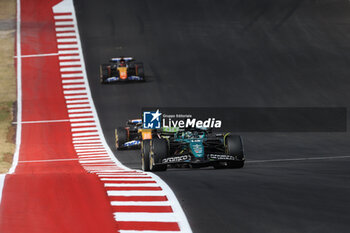 2024-10-19 - 18 STROLL Lance (can), Aston Martin F1 Team AMR24, action during the Formula 1 Pirelli United States Grand Prix 2024, 19th round of the 2024 Formula One World Championship from October 18 to 20, 2024 on the Circuit of the Americas, in Austin, United States of America - F1 - US GRAND PRIX 2024 - FORMULA 1 - MOTORS