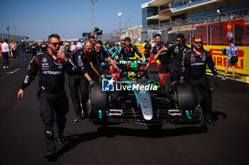 2024-10-19 - 44 HAMILTON Lewis (gbr), Mercedes AMG F1 Team W15, action during the Formula 1 Pirelli United States Grand Prix 2024, 19th round of the 2024 Formula One World Championship from October 18 to 20, 2024 on the Circuit of the Americas, in Austin, United States of America - F1 - US GRAND PRIX 2024 - FORMULA 1 - MOTORS