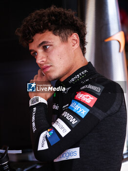 2024-10-19 - NORRIS Lando (gbr), McLaren F1 Team MCL38, portrait during the Formula 1 Pirelli United States Grand Prix 2024, 19th round of the 2024 Formula One World Championship from October 18 to 20, 2024 on the Circuit of the Americas, in Austin, United States of America - F1 - US GRAND PRIX 2024 - FORMULA 1 - MOTORS