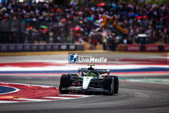 2024-10-19 - 44 HAMILTON Lewis (gbr), Mercedes AMG F1 Team W15, action during the Formula 1 Pirelli United States Grand Prix 2024, 19th round of the 2024 Formula One World Championship from October 18 to 20, 2024 on the Circuit of the Americas, in Austin, United States of America - F1 - US GRAND PRIX 2024 - FORMULA 1 - MOTORS