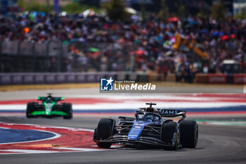 2024-10-19 - 23 ALBON Alexander (tha), Williams Racing FW45, action during the Formula 1 Pirelli United States Grand Prix 2024, 19th round of the 2024 Formula One World Championship from October 18 to 20, 2024 on the Circuit of the Americas, in Austin, United States of America - F1 - US GRAND PRIX 2024 - FORMULA 1 - MOTORS