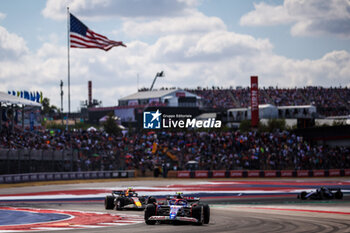 2024-10-19 - 22 TSUNODA Yuki (jap), Visa Cash App RB F1 Team VCARB 01, action during the Formula 1 Pirelli United States Grand Prix 2024, 19th round of the 2024 Formula One World Championship from October 18 to 20, 2024 on the Circuit of the Americas, in Austin, United States of America - F1 - US GRAND PRIX 2024 - FORMULA 1 - MOTORS