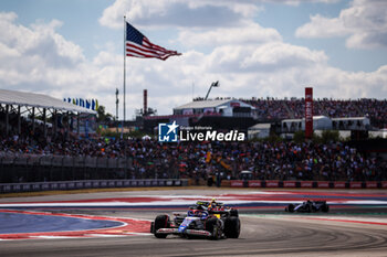 2024-10-19 - 22 TSUNODA Yuki (jap), Visa Cash App RB F1 Team VCARB 01, action during the Formula 1 Pirelli United States Grand Prix 2024, 19th round of the 2024 Formula One World Championship from October 18 to 20, 2024 on the Circuit of the Americas, in Austin, United States of America - F1 - US GRAND PRIX 2024 - FORMULA 1 - MOTORS