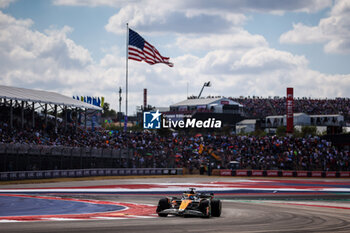 2024-10-19 - 81 PIASTRI Oscar (aus), McLaren F1 Team MCL38, action during the Formula 1 Pirelli United States Grand Prix 2024, 19th round of the 2024 Formula One World Championship from October 18 to 20, 2024 on the Circuit of the Americas, in Austin, United States of America - F1 - US GRAND PRIX 2024 - FORMULA 1 - MOTORS