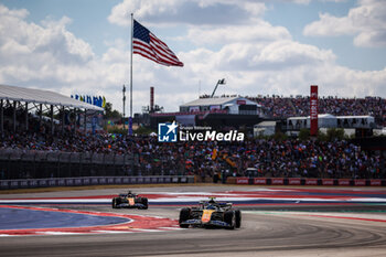 2024-10-19 - 10 GASLY Pierre (fra), Alpine F1 Team A524, action and 31 OCON Esteban (fra), Alpine F1 Team A524, action during the Formula 1 Pirelli United States Grand Prix 2024, 19th round of the 2024 Formula One World Championship from October 18 to 20, 2024 on the Circuit of the Americas, in Austin, United States of America - F1 - US GRAND PRIX 2024 - FORMULA 1 - MOTORS