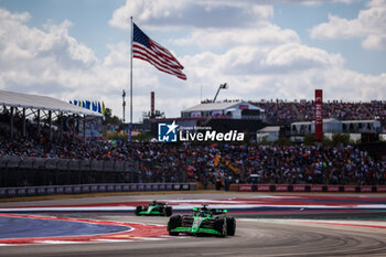 2024-10-19 - 77 BOTTAS Valtteri (fin), Stake F1 Team Kick Sauber C44, action during the Formula 1 Pirelli United States Grand Prix 2024, 19th round of the 2024 Formula One World Championship from October 18 to 20, 2024 on the Circuit of the Americas, in Austin, United States of America - F1 - US GRAND PRIX 2024 - FORMULA 1 - MOTORS