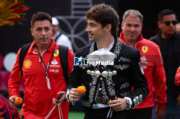 24/10/2024 - LECLERC Charles (mco), Scuderia Ferrari SF-24, portrait during the Formula 1 Gran Premio de la Ciudad de Mexico 2024, 20th round of the 2024 Formula One World Championship from October 25 to 27, 2024 on the Autodromo Hermanos Rodriguez, in Mexico City, Mexico - F1 - MEXICO CITY GRAND PRIX 2024 - FORMULA 1 - MOTORI