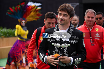 24/10/2024 - LECLERC Charles (mco), Scuderia Ferrari SF-24, portrait during the Formula 1 Gran Premio de la Ciudad de Mexico 2024, 20th round of the 2024 Formula One World Championship from October 25 to 27, 2024 on the Autodromo Hermanos Rodriguez, in Mexico City, Mexico - F1 - MEXICO CITY GRAND PRIX 2024 - FORMULA 1 - MOTORI