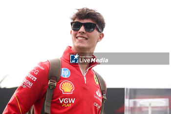 24/10/2024 - BEARMAN Oliver, Ferrari Driver Academy, portrait during the Formula 1 Gran Premio de la Ciudad de Mexico 2024, 20th round of the 2024 Formula One World Championship from October 25 to 27, 2024 on the Autodromo Hermanos Rodriguez, in Mexico City, Mexico - F1 - MEXICO CITY GRAND PRIX 2024 - FORMULA 1 - MOTORI