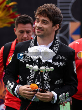 24/10/2024 - LECLERC Charles (mco), Scuderia Ferrari SF-24, portrait during the Formula 1 Gran Premio de la Ciudad de Mexico 2024, 20th round of the 2024 Formula One World Championship from October 25 to 27, 2024 on the Autodromo Hermanos Rodriguez, in Mexico City, Mexico - F1 - MEXICO CITY GRAND PRIX 2024 - FORMULA 1 - MOTORI