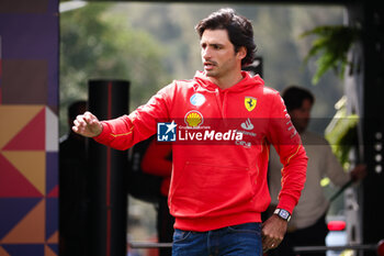 24/10/2024 - SAINZ Carlos (spa), Scuderia Ferrari SF-24, portrait during the Formula 1 Gran Premio de la Ciudad de Mexico 2024, 20th round of the 2024 Formula One World Championship from October 25 to 27, 2024 on the Autodromo Hermanos Rodriguez, in Mexico City, Mexico - F1 - MEXICO CITY GRAND PRIX 2024 - FORMULA 1 - MOTORI