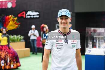 24/10/2024 - RUSSELL George (gbr), Mercedes AMG F1 Team W15, portrait during the Formula 1 Gran Premio de la Ciudad de Mexico 2024, 20th round of the 2024 Formula One World Championship from October 25 to 27, 2024 on the Autodromo Hermanos Rodriguez, in Mexico City, Mexico - F1 - MEXICO CITY GRAND PRIX 2024 - FORMULA 1 - MOTORI