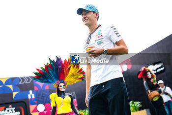 24/10/2024 - RUSSELL George (gbr), Mercedes AMG F1 Team W15, portrait during the Formula 1 Gran Premio de la Ciudad de Mexico 2024, 20th round of the 2024 Formula One World Championship from October 25 to 27, 2024 on the Autodromo Hermanos Rodriguez, in Mexico City, Mexico - F1 - MEXICO CITY GRAND PRIX 2024 - FORMULA 1 - MOTORI