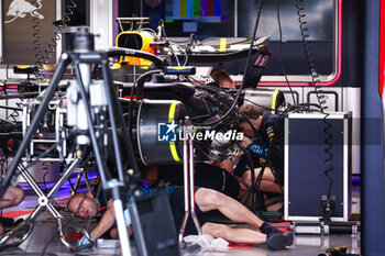 24/10/2024 - Red Bull Racing RB20, mechanical detail during the Formula 1 Gran Premio de la Ciudad de Mexico 2024, 20th round of the 2024 Formula One World Championship from October 25 to 27, 2024 on the Autodromo Hermanos Rodriguez, in Mexico City, Mexico - F1 - MEXICO CITY GRAND PRIX 2024 - FORMULA 1 - MOTORI