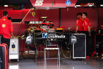 24/10/2024 - Scuderia Ferrari SF-24, mechanical detail during the Formula 1 Gran Premio de la Ciudad de Mexico 2024, 20th round of the 2024 Formula One World Championship from October 25 to 27, 2024 on the Autodromo Hermanos Rodriguez, in Mexico City, Mexico - F1 - MEXICO CITY GRAND PRIX 2024 - FORMULA 1 - MOTORI