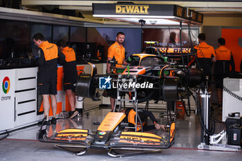 24/10/2024 - McLaren F1 Team MCL38, mechanical detail during the Formula 1 Gran Premio de la Ciudad de Mexico 2024, 20th round of the 2024 Formula One World Championship from October 25 to 27, 2024 on the Autodromo Hermanos Rodriguez, in Mexico City, Mexico - F1 - MEXICO CITY GRAND PRIX 2024 - FORMULA 1 - MOTORI