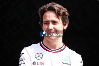 24/10/2024 - GUTIERREZ Esteban (mex), Development Driver of Mercedes AMG F1 Team, portrait during the Formula 1 Gran Premio de la Ciudad de Mexico 2024, 20th round of the 2024 Formula One World Championship from October 25 to 27, 2024 on the Autodromo Hermanos Rodriguez, in Mexico City, Mexico - F1 - MEXICO CITY GRAND PRIX 2024 - FORMULA 1 - MOTORI