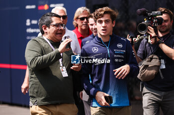 24/10/2024 - COLAPINTO Franco (arg), Williams Racing FW46, portrait during the Formula 1 Gran Premio de la Ciudad de Mexico 2024, 20th round of the 2024 Formula One World Championship from October 25 to 27, 2024 on the Autodromo Hermanos Rodriguez, in Mexico City, Mexico - F1 - MEXICO CITY GRAND PRIX 2024 - FORMULA 1 - MOTORI