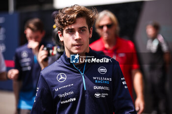 24/10/2024 - COLAPINTO Franco (arg), Williams Racing FW46, portrait during the Formula 1 Gran Premio de la Ciudad de Mexico 2024, 20th round of the 2024 Formula One World Championship from October 25 to 27, 2024 on the Autodromo Hermanos Rodriguez, in Mexico City, Mexico - F1 - MEXICO CITY GRAND PRIX 2024 - FORMULA 1 - MOTORI