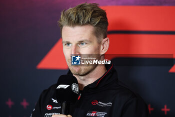 24/10/2024 - HULKENBERG Nico (ger), Haas F1 Team VF-24 Ferrari, portrait press conference during the Formula 1 Gran Premio de la Ciudad de Mexico 2024, 20th round of the 2024 Formula One World Championship from October 25 to 27, 2024 on the Autodromo Hermanos Rodriguez, in Mexico City, Mexico - F1 - MEXICO CITY GRAND PRIX 2024 - FORMULA 1 - MOTORI