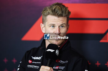 24/10/2024 - HULKENBERG Nico (ger), Haas F1 Team VF-24 Ferrari, portrait press conference during the Formula 1 Gran Premio de la Ciudad de Mexico 2024, 20th round of the 2024 Formula One World Championship from October 25 to 27, 2024 on the Autodromo Hermanos Rodriguez, in Mexico City, Mexico - F1 - MEXICO CITY GRAND PRIX 2024 - FORMULA 1 - MOTORI