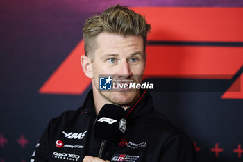 24/10/2024 - HULKENBERG Nico (ger), Haas F1 Team VF-24 Ferrari, portrait press conference during the Formula 1 Gran Premio de la Ciudad de Mexico 2024, 20th round of the 2024 Formula One World Championship from October 25 to 27, 2024 on the Autodromo Hermanos Rodriguez, in Mexico City, Mexico - F1 - MEXICO CITY GRAND PRIX 2024 - FORMULA 1 - MOTORI