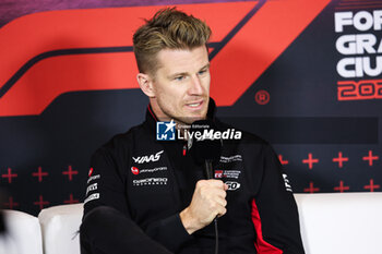 24/10/2024 - HULKENBERG Nico (ger), Haas F1 Team VF-24 Ferrari, portrait press conference during the Formula 1 Gran Premio de la Ciudad de Mexico 2024, 20th round of the 2024 Formula One World Championship from October 25 to 27, 2024 on the Autodromo Hermanos Rodriguez, in Mexico City, Mexico - F1 - MEXICO CITY GRAND PRIX 2024 - FORMULA 1 - MOTORI