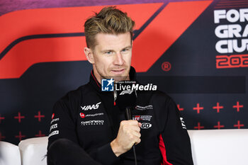 24/10/2024 - HULKENBERG Nico (ger), Haas F1 Team VF-24 Ferrari, portrait press conference during the Formula 1 Gran Premio de la Ciudad de Mexico 2024, 20th round of the 2024 Formula One World Championship from October 25 to 27, 2024 on the Autodromo Hermanos Rodriguez, in Mexico City, Mexico - F1 - MEXICO CITY GRAND PRIX 2024 - FORMULA 1 - MOTORI