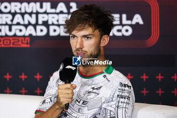 24/10/2024 - GASLY Pierre (fra), Alpine F1 Team A524, portrait press conference during the Formula 1 Gran Premio de la Ciudad de Mexico 2024, 20th round of the 2024 Formula One World Championship from October 25 to 27, 2024 on the Autodromo Hermanos Rodriguez, in Mexico City, Mexico - F1 - MEXICO CITY GRAND PRIX 2024 - FORMULA 1 - MOTORI