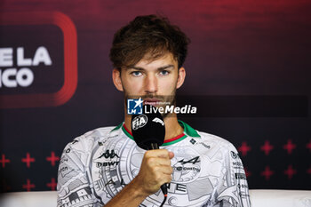 24/10/2024 - GASLY Pierre (fra), Alpine F1 Team A524, portrait press conference during the Formula 1 Gran Premio de la Ciudad de Mexico 2024, 20th round of the 2024 Formula One World Championship from October 25 to 27, 2024 on the Autodromo Hermanos Rodriguez, in Mexico City, Mexico - F1 - MEXICO CITY GRAND PRIX 2024 - FORMULA 1 - MOTORI