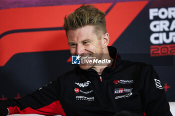 24/10/2024 - HULKENBERG Nico (ger), Haas F1 Team VF-24 Ferrari, portrait press conference during the Formula 1 Gran Premio de la Ciudad de Mexico 2024, 20th round of the 2024 Formula One World Championship from October 25 to 27, 2024 on the Autodromo Hermanos Rodriguez, in Mexico City, Mexico - F1 - MEXICO CITY GRAND PRIX 2024 - FORMULA 1 - MOTORI