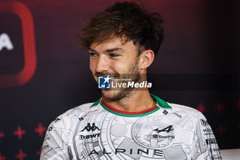 24/10/2024 - GASLY Pierre (fra), Alpine F1 Team A524, portrait press conference during the Formula 1 Gran Premio de la Ciudad de Mexico 2024, 20th round of the 2024 Formula One World Championship from October 25 to 27, 2024 on the Autodromo Hermanos Rodriguez, in Mexico City, Mexico - F1 - MEXICO CITY GRAND PRIX 2024 - FORMULA 1 - MOTORI