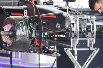 24/10/2024 - Red Bull Racing RB20, mechanical detail of the T-tray and floor during the Formula 1 Gran Premio de la Ciudad de Mexico 2024, 20th round of the 2024 Formula One World Championship from October 25 to 27, 2024 on the Autodromo Hermanos Rodriguez, in Mexico City, Mexico - F1 - MEXICO CITY GRAND PRIX 2024 - FORMULA 1 - MOTORI