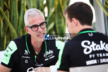 24/10/2024 - ALUNNI BRAVI Alessandro (ita), Managing Director of Sauber Group & Team Representative, portrait during the Formula 1 Gran Premio de la Ciudad de Mexico 2024, 20th round of the 2024 Formula One World Championship from October 25 to 27, 2024 on the Autodromo Hermanos Rodriguez, in Mexico City, Mexico - F1 - MEXICO CITY GRAND PRIX 2024 - FORMULA 1 - MOTORI