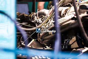 24/10/2024 - Aston Martin F1 Team AMR23, mechanical detail, rear suspension and Engine during the Formula 1 Gran Premio de la Ciudad de Mexico 2024, 20th round of the 2024 Formula One World Championship from October 25 to 27, 2024 on the Autodromo Hermanos Rodriguez, in Mexico City, Mexico - F1 - MEXICO CITY GRAND PRIX 2024 - FORMULA 1 - MOTORI