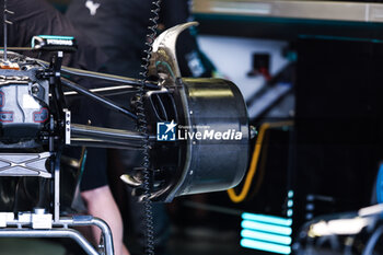 24/10/2024 - Mercedes AMG F1 Team W15, mechanical detail front brake ducts during the Formula 1 Gran Premio de la Ciudad de Mexico 2024, 20th round of the 2024 Formula One World Championship from October 25 to 27, 2024 on the Autodromo Hermanos Rodriguez, in Mexico City, Mexico - F1 - MEXICO CITY GRAND PRIX 2024 - FORMULA 1 - MOTORI